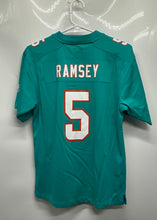 Load image into Gallery viewer, Nike Mens Green Miami Dolphins Jalen Ramsey #5 Football-NFL Jersey Size L
