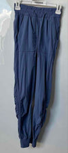 Load image into Gallery viewer, Lululemon Womens Blue Dance Studio Elastic Waist Activewear Jogger Pants Size 0
