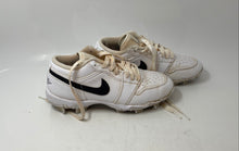 Load image into Gallery viewer, Nike Boys Air Jordan 1 Low HF6885-100 White Lace-Up Soccer Cleats Size 5.5Y
