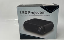 Load image into Gallery viewer, Unbranded Black High Resolution Manual Focus LED Projector In Box
