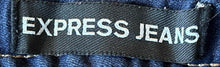 Load image into Gallery viewer, Express Womens Blue Denim Medium Wash Pockets Low Rise Skinny Jeans Size 8R
