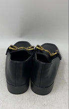 Load image into Gallery viewer, Mia Womens Mattea MH2431 Black Leather Round Toe Slip-On Loafers Shoes Size 7M
