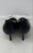 Load image into Gallery viewer, Franco Sarto Womens Black Slip-On Pointed Toe Stiletto Pump Heels Size 6W
