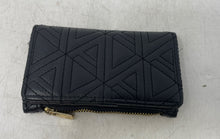 Load image into Gallery viewer, Adrienne Vittadini Womens Black Multiple Card Pockets Snap Bi-Fold Wallet
