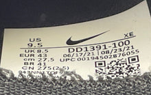 Load image into Gallery viewer, Nike Mens Dunk Low DD1391-100 White Black Low Top Lace-Up Sneaker Shoes Size 9.5

