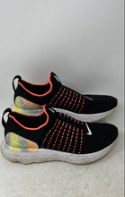 Load image into Gallery viewer, Nike Womens React Phantom Run Flyknit 2 Black Slip-On Sneaker Shoes Size 9
