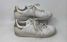 Load image into Gallery viewer, Adidas Womens Stan Smith EE8836 White Gold Leather Sneaker Shoes Size 8
