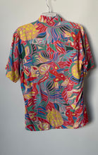 Load image into Gallery viewer, Kenny Flowers Mens Multicolor Printed Coco Loco Hawaiian Button-Up Shirt Size S

