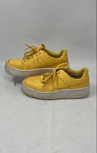 Load image into Gallery viewer, Nike Womens Air Force 1 Sage Low AR5339-700 Yellow White Sneaker Shoes Size 6.5
