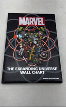 Load image into Gallery viewer, Marvel The Expanding Universe Wall Chart Beaux Arts Editions Hardcover Book

