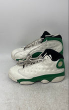 Load image into Gallery viewer, Nike Kids Air Jordan 13 Retro HQ0779-103 Green White Sneaker Shoes Size 2.5Y
