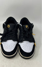 Load image into Gallery viewer, Ordinary Mens Double O Black White Round Toe Lace-Up Sneaker Shoes Size 10
