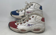 Load image into Gallery viewer, Reebok Mens Question Mid Multicolor Leather Lace-Up Sneaker Shoes Size 10.5
