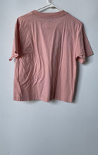 Load image into Gallery viewer, France Souvenirs Womens Pink Embroidered Paris Short Sleeve T-Shirt Size Small
