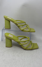 Load image into Gallery viewer, Dolce Vita Womens Patsi Green Slip-On Block Heel Slide Sandals Size 9M
