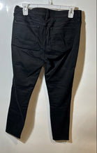 Load image into Gallery viewer, J.Crew Womens Toothpick Black Denim Dark Wash 8" Skinny Jeans Pants Size 29
