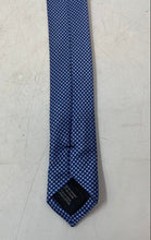 Load image into Gallery viewer, Lauren Ralph Lauren Mens White Blue Printed Adjustable Long Formal Designer Tie
