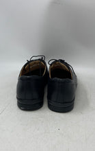 Load image into Gallery viewer, Hartzvolk Mens Black Leather Square Toe Lace-Up Oxford Dress Shoes Size 8.5M

