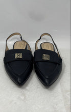 Load image into Gallery viewer, Liz Claiborne Womens Chapel Black Casual Slingback Flats Size 10M
