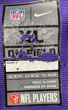 Load image into Gallery viewer, Nike Mens On Field Purple Minnesota Vikings Teddy Bridgewater #5 Jersey Size XL
