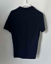 Load image into Gallery viewer, Express Mens Blue Cotton Short Sleeve Collared Regular Fit Polo Shirt Size S

