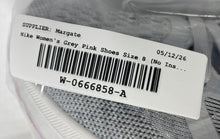 Load image into Gallery viewer, Nike Mens 599392-002 Gray Pink Round Toe Lace-Up Running Shoes Size 8 No Insole
