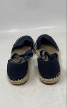 Load image into Gallery viewer, Kenneth Cole Reaction Womens Luna Navy Blue Beige Espadrille Flats Size 7 B
