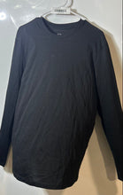 Load image into Gallery viewer, Armani Exchange Mens Black Cotton Slim Fit Pullover T-Shirt Size Large
