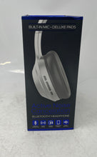 Load image into Gallery viewer, Sentry White Active Noise Cancellation Foldable Over-Ear Bluetooth Headphones
