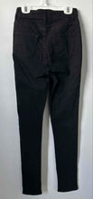 Load image into Gallery viewer, Fashion Nova Womens Black Dark Wash Pockets Stretch Skinny Leg Jeans Size 5-6
