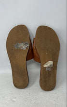 Load image into Gallery viewer, Desert Totes Womens Brown Leather Open Toe Slip-On Slide Sandals Size 40

