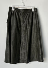Load image into Gallery viewer, Banana Republic Womens Green Front Button Pockets A-Line Skirt Size 4

