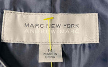 Load image into Gallery viewer, Marc New York Andrew Marc Womens Blue Long Sleeve Pockets Full-Zip Jacket Size M
