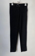 Load image into Gallery viewer, Myastreet Womens Black Printed Straight Leg Pockets Casual Dress Pants Size S
