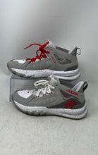 Load image into Gallery viewer, Unitus Unisex Judah 2 Gray Red Lace-Up Mid Top Basketball Shoes Size M 5.5 W 7
