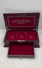 Load image into Gallery viewer, The Complete First Year Kennedy Silver Half-Dollar Collection Display Case Box
