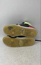 Load image into Gallery viewer, Nike Boys Air Jordan 1 Mid AV5174-076 Black Pink Green Sneakers Shoes Size 5.5Y
