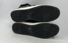 Load image into Gallery viewer, Above The Rim Mens Black Leather Lace-Up Mid Top Sneaker Shoes Size 13
