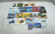 Load image into Gallery viewer, Lot Of 22 Pcs Assorted Lego Mixed Variety Building Toy Instruction Manuals
