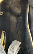 Load image into Gallery viewer, Aldo Womens Braidax Gold Woven Detachable Chain Strap Zip Top Crossbody Bag
