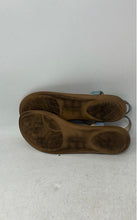 Load image into Gallery viewer, Nine West Womens Blue Brown Denim Flat Thong Sandals Size 10M
