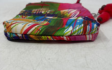 Load image into Gallery viewer, Kipling Womens Alvar Multicolor Tropical Beach Print Triple Zip Crossbody Bag
