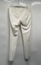 Load image into Gallery viewer, New York &amp; Company Womens Ivory Flat Front Stretch Pockets Dress Pants Size 0
