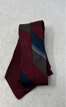 Load image into Gallery viewer, Guy Laroche Mens Multicolor Striped Adjustable Formal Pointed Tie One Size
