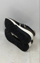 Load image into Gallery viewer, Michael Kors Womens Black Brown Lace-Up Sneakers Shoes Size 8.5M
