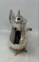 Load image into Gallery viewer, Oneida USA Silver-Tone Tableware Engraved Serving Hinged Lid Tea Pot
