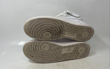 Load image into Gallery viewer, Nike Mens Air Force 1 Mid '07 White Leather Lace-Up Sneakers Shoes Size 13
