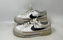 Load image into Gallery viewer, Nike Womens Court Legacy Lift DM7590-100 White Black Sneaker Shoes Size 7
