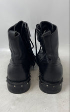 Load image into Gallery viewer, Vince Camuto Womens Talorini Black Leather Studded Riding Boots Size 8M
