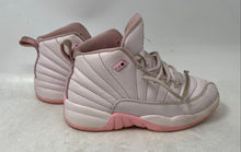 Load image into Gallery viewer, Nike Kids Air Jordan 12 510816-600 Pink White Lace-Up Sneakers Shoes Size 13C
